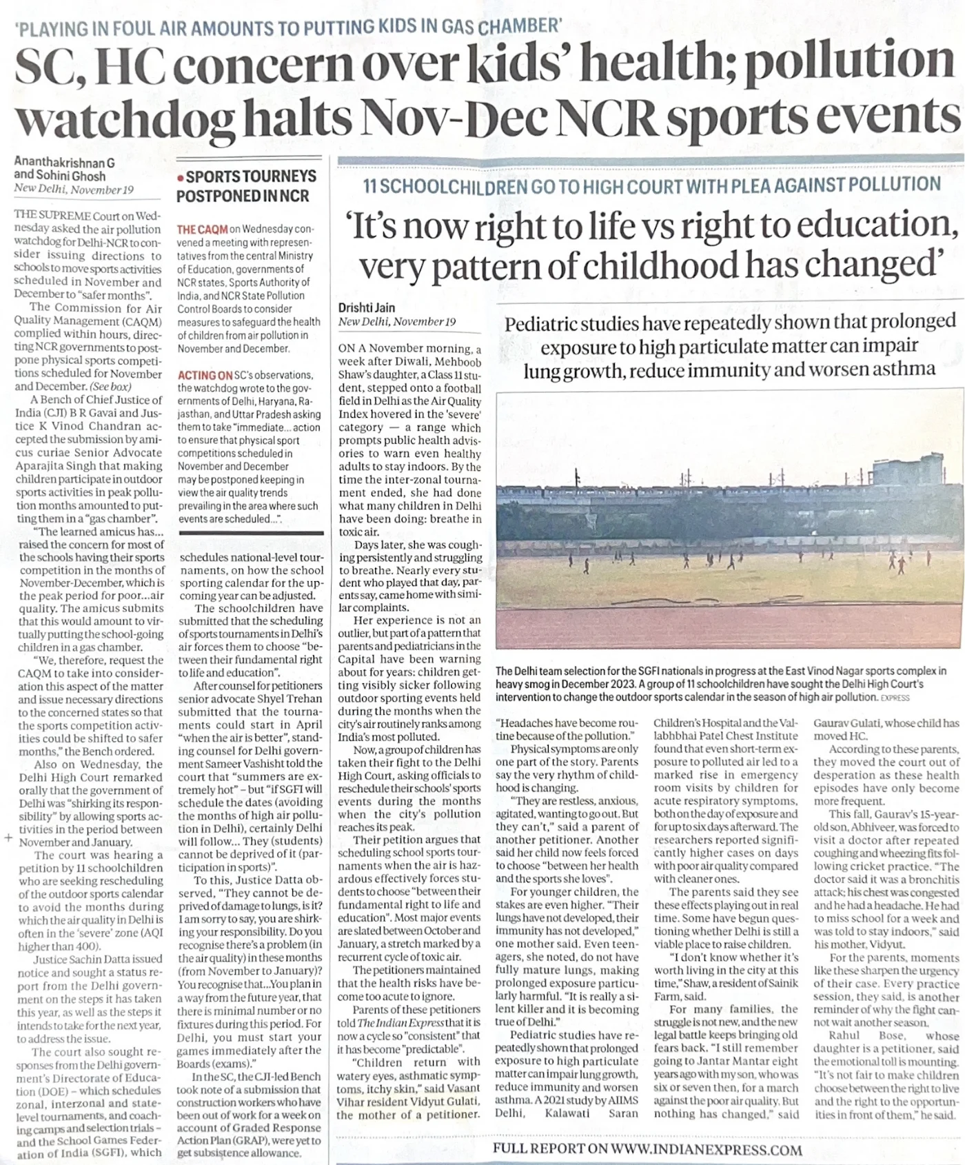 Media coverage